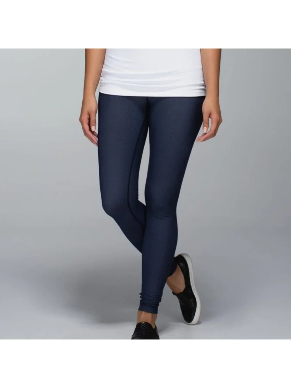 Lululemon Wunder Under Pant (Roll Down) Inkwell